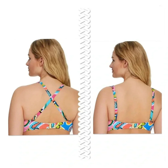 BLEU ROD BEATTIE Go For Bold Ruched Back Bottom and Bikini Top - Picture 4 of 15